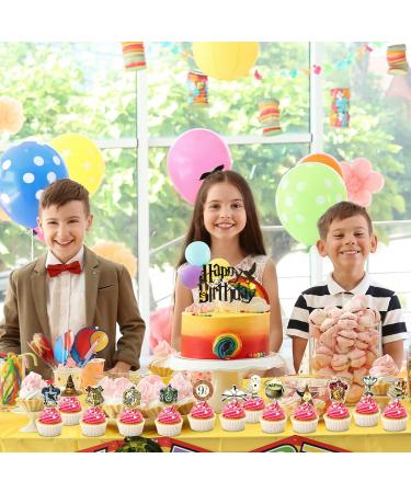 17-Piece Edible Cake Decor Set - 20cm Cake Toppers Fondant Decorations & Muffin Decor for Girls - Perfect for Birthdays & Celebrations - Buy Online on GoSupps.com