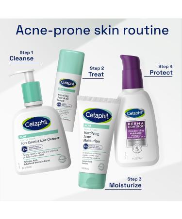 CETAPHIL Gentle Clear Repairing Serum | Retinol Alternative Oil-Free for Sensitive Skin | Bakuchiol & Acne Mark Treatment | 1 Fl Oz | Dermatologist Recommended - Buy Online on GoSupps.com