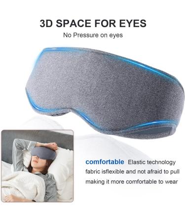 BORAYDA Heated Eye Mask 3D Contouring Cup Sleep Mask - Grey | Soft & Comfortable for Dry Eye, Stye, Blepharitis, Chalazion & Eyestrain - Perfect for Travel, Yoga & Nap - Buy Online on GoSupps.com