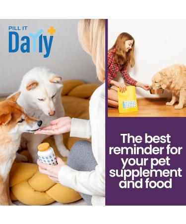 Shop PILL IT Daily Scratch Off Stickers | Pill Reminder & Medication Tracker for Kids Pets & Travel - Buy Online on GoSupps.com