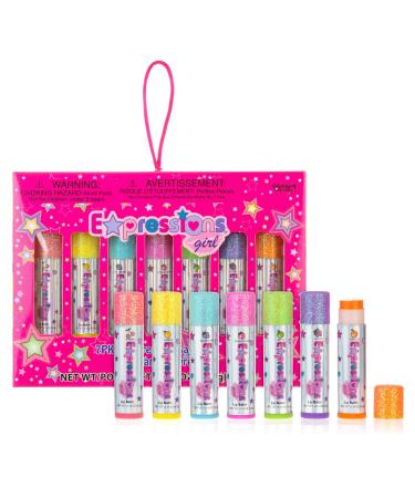 Expressions- 7-piece Flavored Lip Balm Set