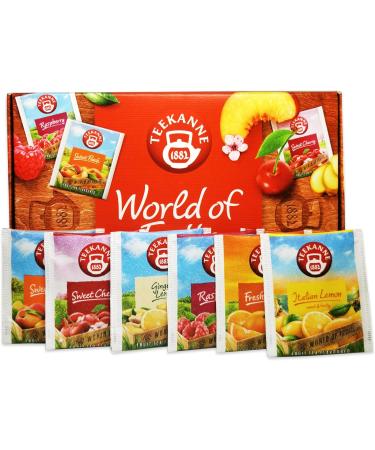 DEKOND TEEKANNE World of Fruits (new edition) - Fruit Selection Box - 6 flavors x 5 - Buy Online on GoSupps.com