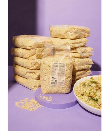  KoRo KoRo - Wheat risoni 12 x 1 kg - Alternative to rice and classic pasta - 100% durum wheat semolina - Source of fiber and protein - Buy Online on GoSupps.com