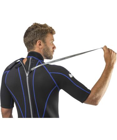 Cressi Men's 2.5mm Shorty Wetsuit for Warm Water Activities - Small Black/Blue - Buy Online on GoSupps.com