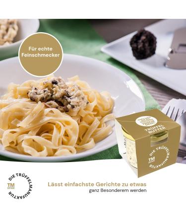 Truffle Factory Delicatessen Truffle Butter 15% Fresh Black Truffle - Gourmet White Truffle Butter 95g | Premium International Shipping - Buy Online on GoSupps.com