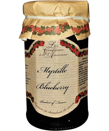 Les Confitures la Ancienne Myrtille Sauvage French Preserves Set of 2 Jars - 9.5 oz Each - Buy Online on GoSupps.com