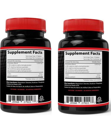 Absonutrix 2 Xtreme Power Formula - All Natural Nitric Oxide Booster 3000mg | 120 Tablets for Strength & Endurance - Made in USA | International Shipping Available - Buy Online on GoSupps.com