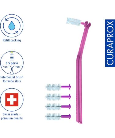 Curaden CPS 406 Perio Plus Interdental Brush with Replacement Heads - 1 Pack | International Shipping Available - Buy Online on GoSupps.com