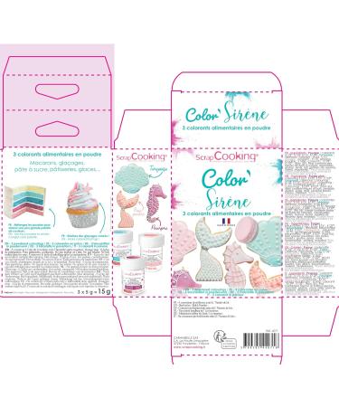 3 Powder Dyes - Mermaid - 3x5g - Buy Online on GoSupps.com