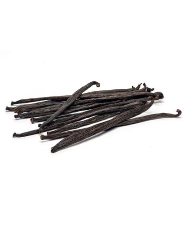Slofoodgroup Grade B Vanilla Beans - 10 Premium Extract Pods for Homemade Vanilla Flavor, Powder, or Paste - Tahitian & Bourbon Type - 10 Count - Buy Online on GoSupps.com