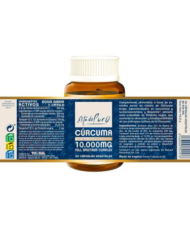 tongil state pure Curcuma 10000 80 capsuas - Buy Online on GoSupps.com