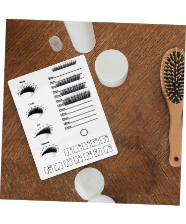FRCOLOR 2 Pcs Eyelash Display Board & Storage Tray - Acrylic Eyelash Curler & Extension Tool for Perfect Lashes - Buy Online on GoSupps.com