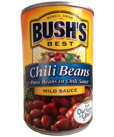 Bush's Best Mild Chili Beans - Pinto 16 OZ - Pack of 3 - Buy Online on GoSupps.com
