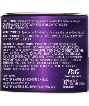 Olay Anti-Wrinkle Night Cream 2oz - Age Defying Formula for Youthful Skin | Shop Internationally - Buy Online on GoSupps.com