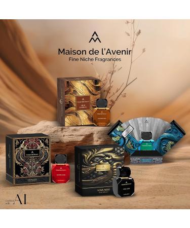 Maison de l'Avenir Oud Intense - Floral Oriental - with notes of Vanilla Amber Oud - Unisex - Cologne for Men - Perfume for Women - Long Lasting - Fine Niche Fragrance - Buy Online on GoSupps.com