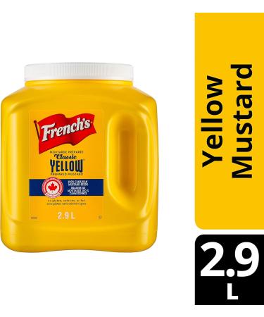 French's Classic Yellow Mustard 2.9L Mustard 340.2 g (Pack of 1) - Buy Online on GoSupps.com
