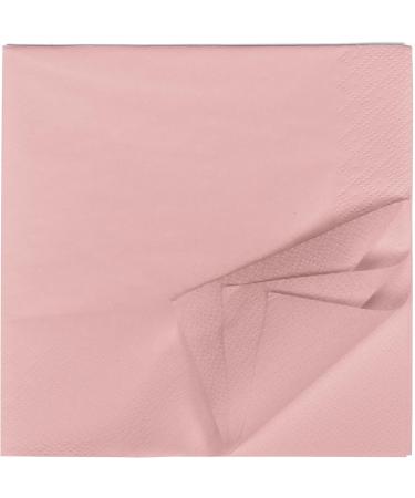 HEKU 100 Pink 3-Layer Napkins | 33x33cm | Absorbent & Stylish | 5-Pack for Events & Gastronomy | International Shipping - Buy Online on GoSupps.com