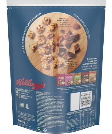 Kellogg's Extra Milk Chocolate Cereal - 500g - Buy Online on GoSupps.com