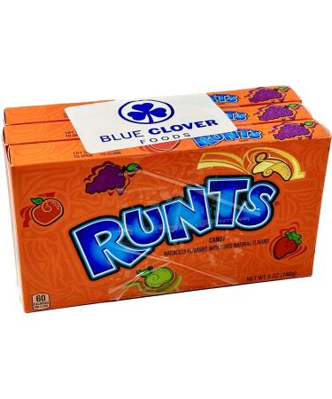 Runts Candy Theater Box | By Blue Clover Foods | 5oz Box | Pack Of 3 - Buy Online on GoSupps.com