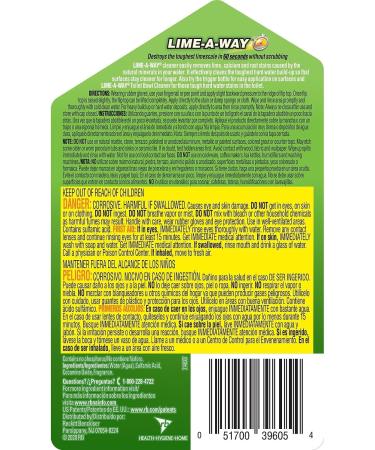 Lime-A-Way Lime Calcium & Rust Cleaner - 28 fl oz | Tough Stain Remover for Clean Homes | Ships Internationally - Buy Online on GoSupps.com
