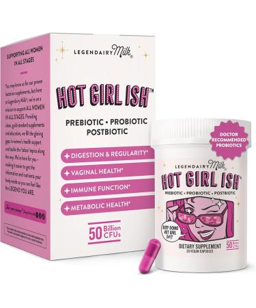 Legendairy Milk Mane Event Hair Vitamins + Hot Girl Ish Women s Probiotic for Gut & Digestive Health - Buy Online on GoSupps.com