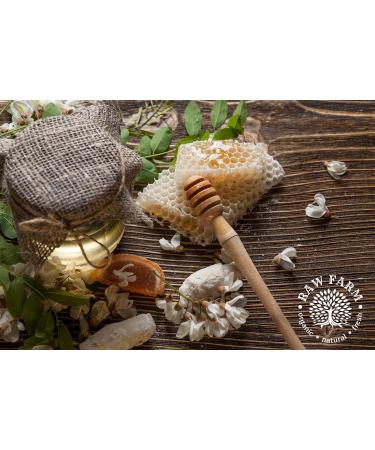 Organic Raw Acacia Blossom Bee Honey - 900g | Pure Raw Farm Honey - Buy Online on GoSupps.com