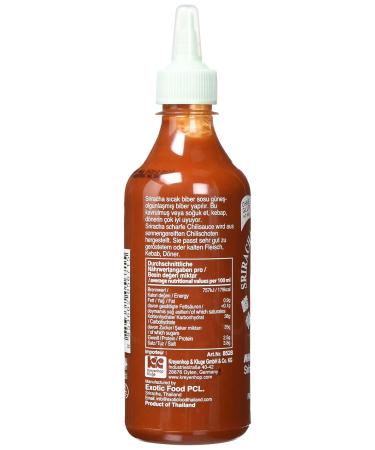 Flying Goose Sriracha Sauce - Authentic Thai Chili Sauce (455ml) | Gluten-Free & Spicy Pepper Sauce - 1 Pack - Buy Online on GoSupps.com
