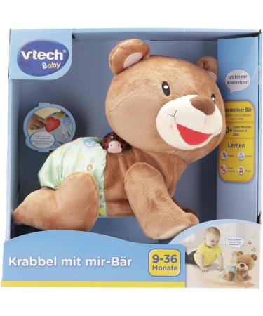 VTech Baby Crawling Bear Toy - Interactive Plush for 9-36 Months Counts Speaks & Sings - Perfect International Gift - Buy Online on GoSupps.com