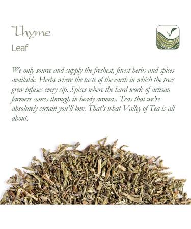 Thyme Organic Gourmet Herb Leaf - 350g | Elevate Your Dishes with Premium Thyme - Dried Thymian - Buy Online on GoSupps.com