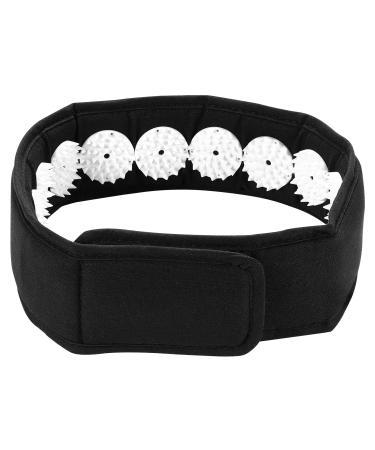 Healifty Acupressure Headband Head Massager for Head Relaxation Pain Relief (Black)
