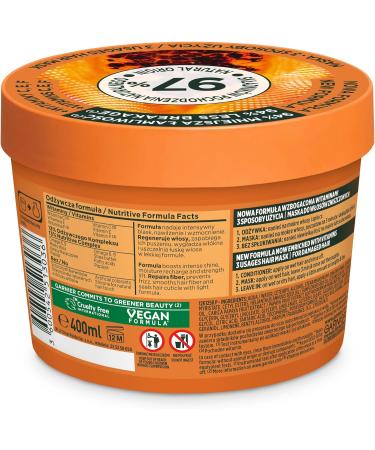 Garnier Fructis Hair Food Papaya Mask for damaged hair 400 ml - Buy Online on GoSupps.com