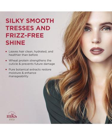 MKS Eco Nourish Shampoo - Original Scent 25 fl oz | Cleanses Strengthens & Repairs Fine Hair | Vegan & Cruelty-Free | Safe for Color Treated Hair with Moroccan Argan & Hemp Seed Oil - Buy Online on GoSupps.com