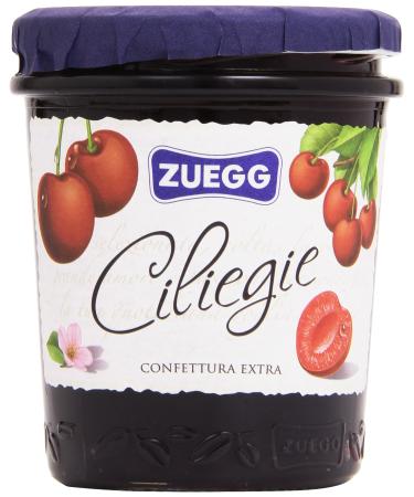 Zuegg Ciliegia Set of 6 cherry-shaped jam jars 320g
