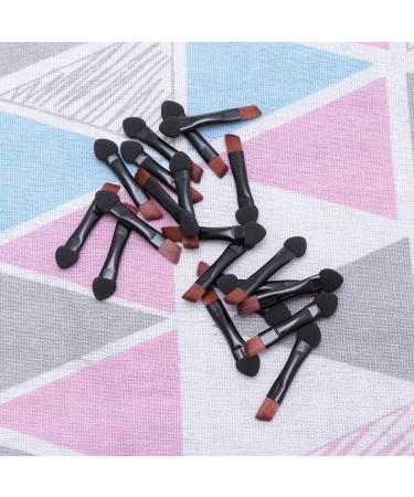 FRCOLOR 60 Pcs Eye Shadow Applicator Set - Black Makeup Blending Brushes & Disposable Sponge Applicators for Flawless Makeup Application - Buy Online on GoSupps.com