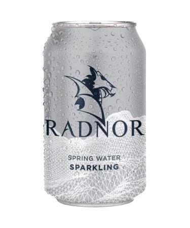 Radnor Hills Sparkling Spring Water Cans - 24x330ml - Buy Online on GoSupps.com