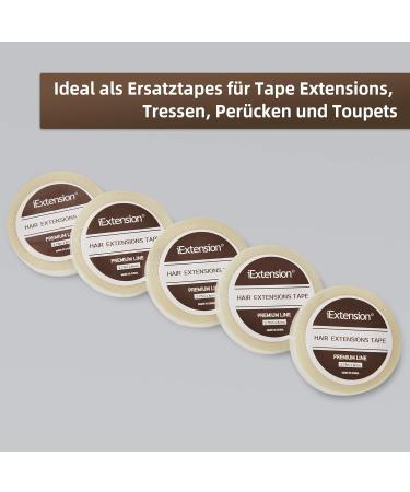 Premium Double-Sided Tape for Tape-In Extensions & Lace Front Wigs | IEXTension Skin Weft Adhesive Strips - Buy Online on GoSupps.com