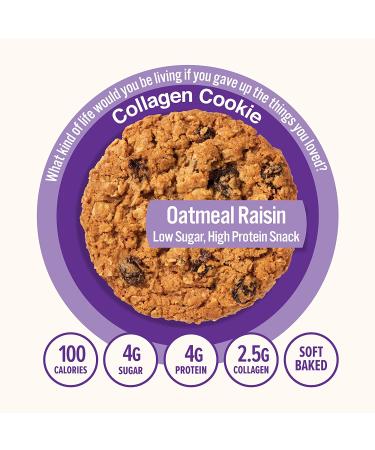 321glo Collagen Protein Cookies - Soft-Baked, Low Carb & Keto Friendly Treats (12-Pack Variety Pack) - 1.69 oz - Buy Online on GoSupps.com