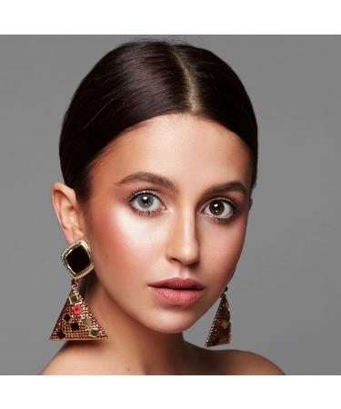 Elizzm Stone Blue Colored Contact Lenses - Natural Blue-Gray Prescription-Free 1 Month Wear - Shop Internationally - Buy Online on GoSupps.com