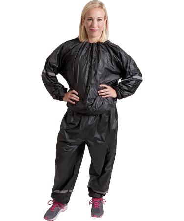 GoFit Unisex Thermal Sweat Suit for Training, Weight Loss & Exercise - Large-X-Large - Buy Online on GoSupps.com