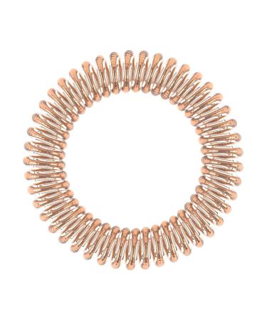 Invisibobble Slim Hair Tie - Bronze Me Pretty | 3x Thin Hair Ties for Girls & Women | Elegant & Strong - Designed in Munich - Buy Online on GoSupps.com