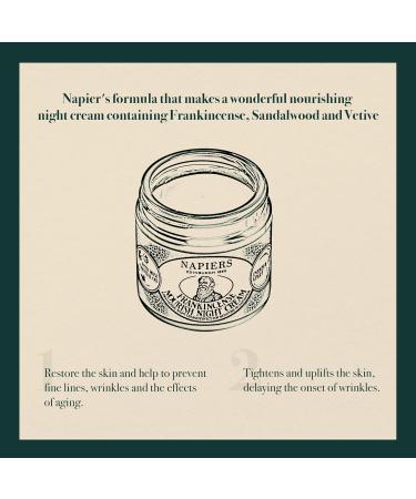 Napiers Frankincense Nourish Night Cream for Mature Skin - 60ML - Buy Online on GoSupps.com