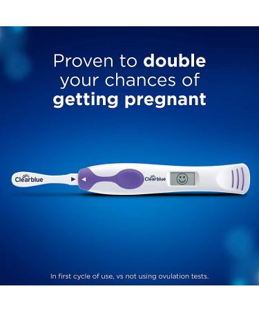 Clearblue Connected Ovulation Test System with Bluetooth Connectivity and Advanced Digital Results - 25 Tests - Buy Online on GoSupps.com