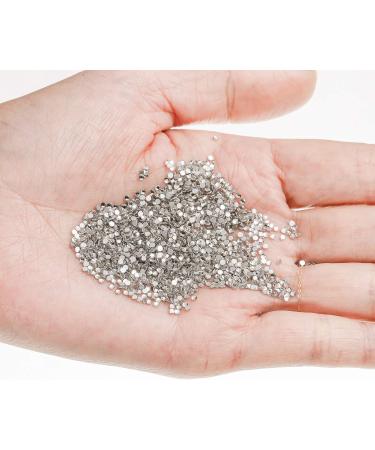 Ely D 3000PCS Clear Nail Rhinestones Flat Back Gems | 6 Sizes Crystal Rhinestone Set with Tweezer | for Nails, Face Jewels, Makeup, Crafts | 5.12*1.97*0.59 inches - Buy Online on GoSupps.com
