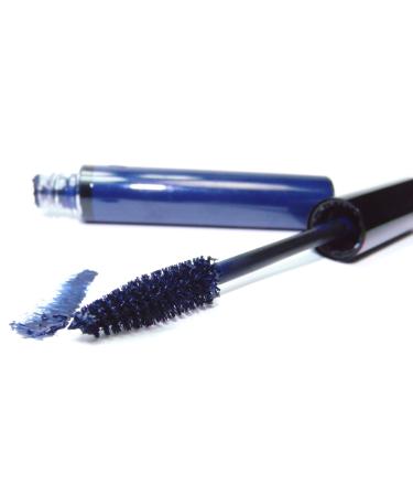 Pure Ziva  Deep Navy Blue Dark Blue Volumizing Mascara  Paraben Free  No Animal Testing & Cruelty Free