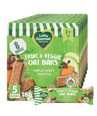 Little Gourmet Organic Fruit & Veggie Oat Bars Apple Sweet Potato