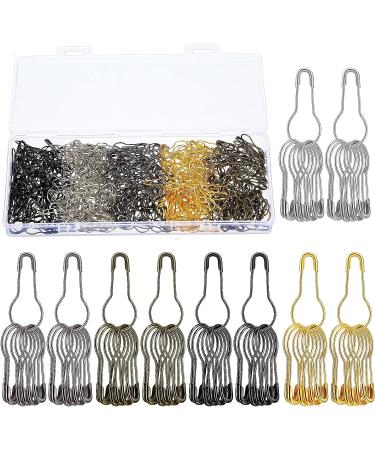 500 Metal Gourd Pin Safety Bulb Pins for Sewing Crafts - Silver, Black, Gold & Bronze - Buy Online on GoSupps.com