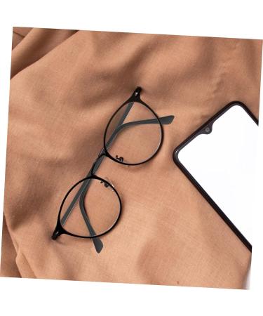 STOBOK Eyeglass Accessories - Metal Glasses Frame for Nearsighted - Black 13.6x0.6CM - International Shipping Available - Buy Online on GoSupps.com