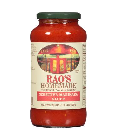 Rao's Homemade Marinara Sensitive Formula Sauce 24 Oz Jar 3 Pack