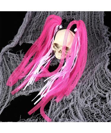 FOMIYES LED Braid 1pc Glow in Dark Headwear Led Flash Braid Hair Hoop Funny Headwear for Halloween Easter Party Hair Band Mardi Gras Noodle Braid Hair Accessories Bride Headband To Weave One Size Pink - Buy Online on GoSupps.com
