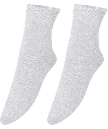 Vcedas Silver Fiber Therapy Conductive Massage Socks - Electrode PU Leather Socks for Pain Relief | International Shipping - Buy Online on GoSupps.com